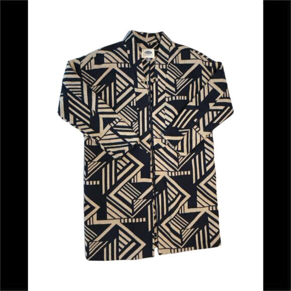 Old Navy Open-Front Cardi-Coat | Navy Blue | M Tall - Picture 8 of 8